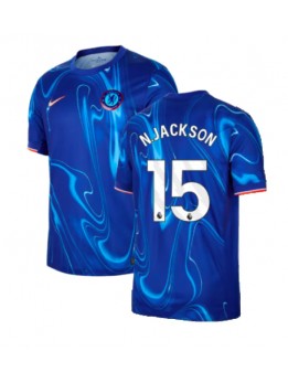 Chelsea Nicolas Jackson #15 Domaci Dres 2024-25 Kratak Rukavima